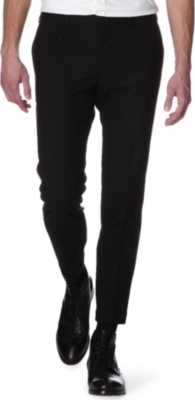 PAUL SMITH MAINLINE Cropped slim-fit trousers