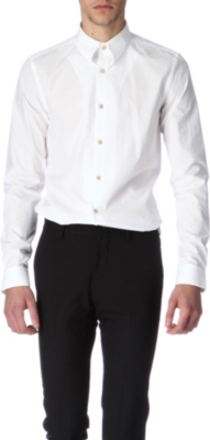 PAUL SMITH MAINLINE Inserted collar slim-fit shirt