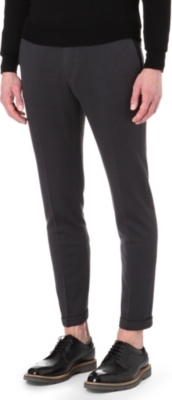 PAUL SMITH MAINLINE Flat-front cropped trousers