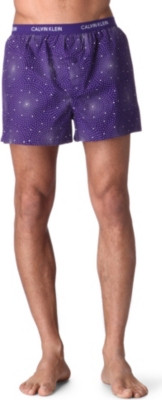 CALVIN KLEIN Woven slim fit boxer shorts