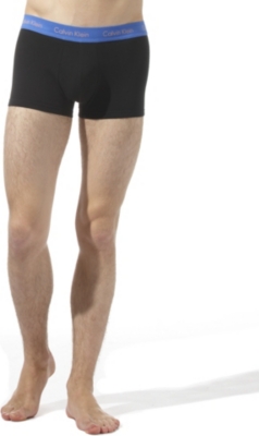 CALVIN KLEIN Three pack low&ndash;rise trunks