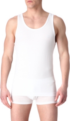 CALVIN KLEIN Cotton-blend vest