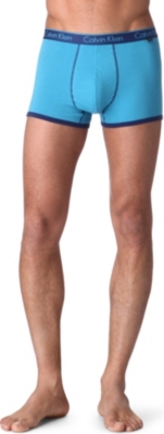 CALVIN KLEIN Contrast stretch-cotton trunks