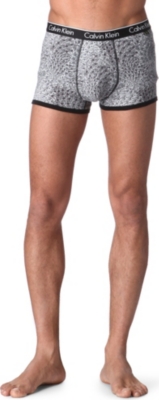 CALVIN KLEIN Stretch-cotton trunks