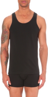 CALVIN KLEIN Two pack crew&ndash;neck vests