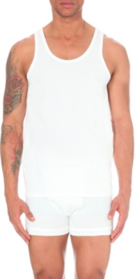 CALVIN KLEIN Two pack crew&ndash;neck vests