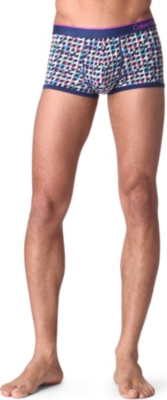 CALVIN KLEIN Patterned micro low-rise trunks