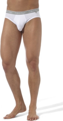 CALVIN KLEIN Two pack stretch&ndash;cotton briefs