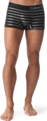 CALVIN KLEIN Two pack glitter trunks