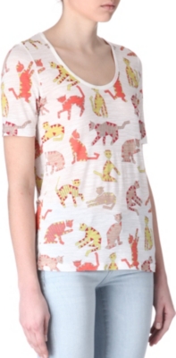 MARC BY MARC JACOBS Nekos cat-print t-shirt