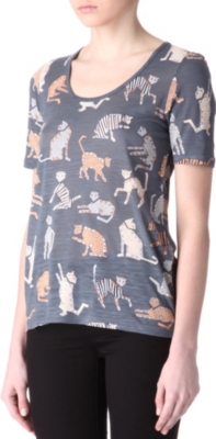 MARC BY MARC JACOBS Nekos cat-print t-shirt