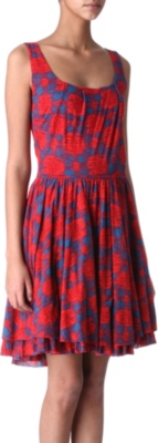 MARC BY MARC JACOBS Checked jersey dress
