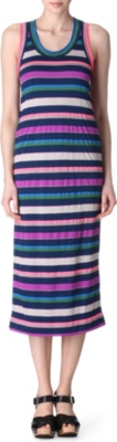 MARC BY MARC JACOBS Smashed stripe jersey dress