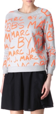 MARC BY MARC JACOBS Graffiti-print jumper
