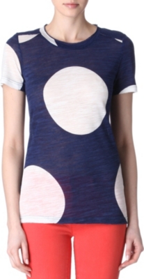 MARC BY MARC JACOBS Velma dotted t-shirt