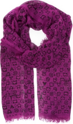 MARC BY MARC JACOBS Dreamy Graffiti scarf