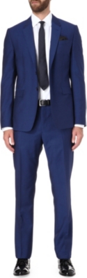 PAUL SMITH LONDON Byard slim-fit cobalt-blue suit