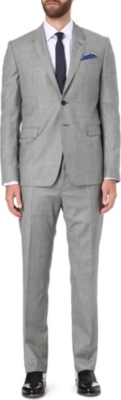 PAUL SMITH LONDON Byard slim-fit sharkskin suit