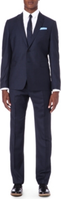 PAUL SMITH LONDON Byard single-breasted wool suit