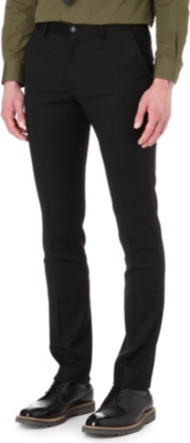 PAUL SMITH Flat-front trousers