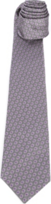 PAUL SMITH Circles silk tie