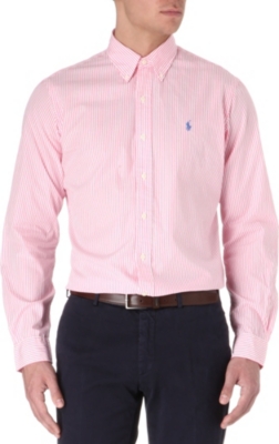 RALPH LAUREN Striped custom-fit shirt