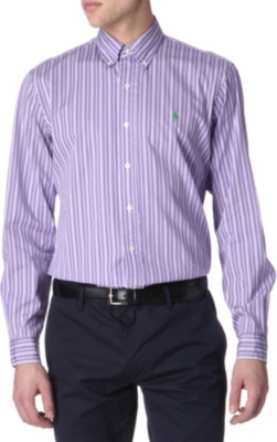 RALPH LAUREN Custom-fit twill shirt