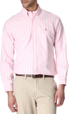 RALPH LAUREN Striped custom-fit shirt