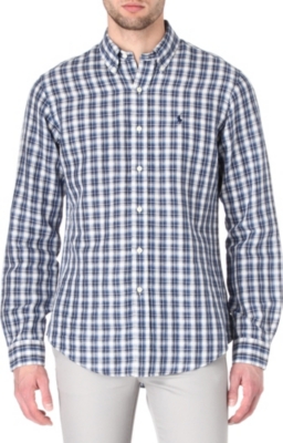 RALPH LAUREN Checked custom-fit shirt
