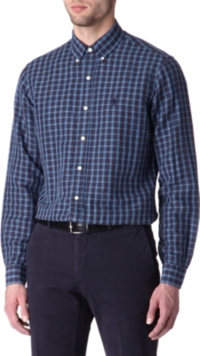 RALPH LAUREN Checked custom-fit shirt