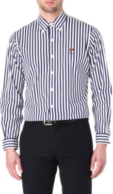 RALPH LAUREN Custom-fit striped shirt