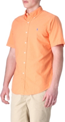 RALPH LAUREN Custom-fit short-sleeved shirt