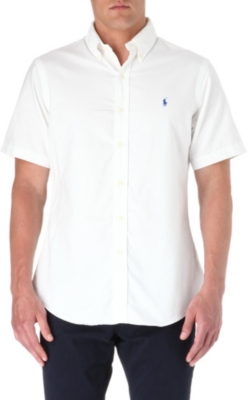 RALPH LAUREN Custom-fit short-sleeved shirt