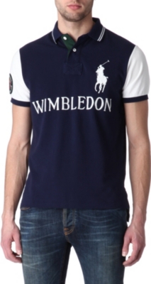 RALPH LAUREN Wimbledon custom-fit polo shirt
