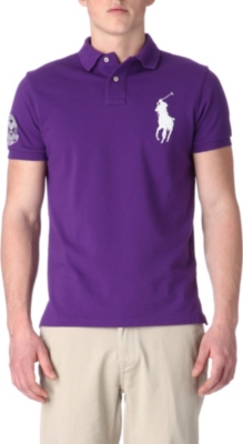 RALPH LAUREN Wimbledon custom-fit polo shirt