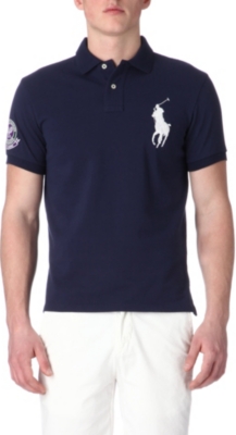 RALPH LAUREN Wimbledon custom-fit polo shirt