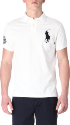 RALPH LAUREN Wimbledon custom-fit polo shirt