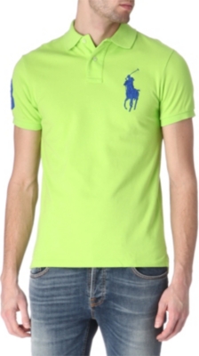 RALPH LAUREN Slim-fit Big Pony polo shirt