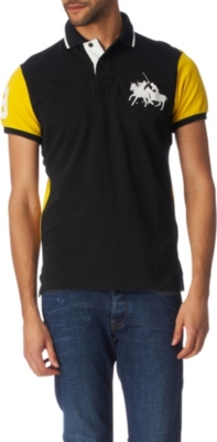RALPH LAUREN Custom-fit Dual Match polo shirt