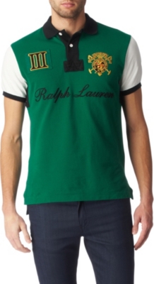 RALPH LAUREN Custom-fit Crest polo shirt