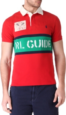 RALPH LAUREN Slim-fit rugby polo shirt