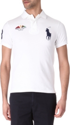 RALPH LAUREN Slim-fit Yacht club polo shirt