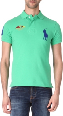 RALPH LAUREN Slim-fit Yacht club polo shirt