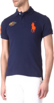 RALPH LAUREN Slim-fit Yacht club polo shirt