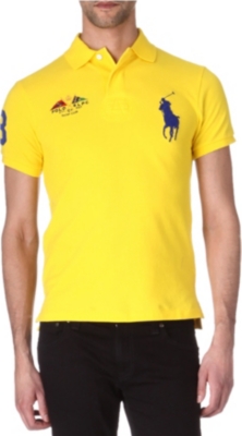 RALPH LAUREN Slim-fit Yacht club polo shirt