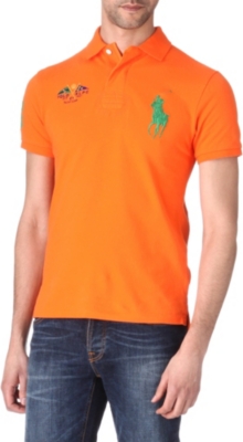 RALPH LAUREN Slim-fit Yacht club polo shirt