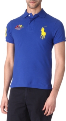 RALPH LAUREN Slim-fit Yacht club polo shirt