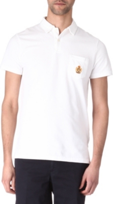 RALPH LAUREN Custom-fit crest polo shirt