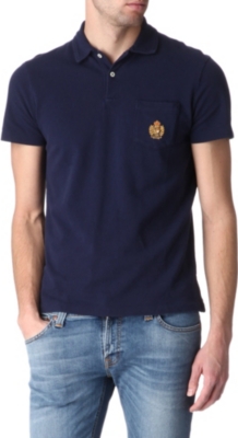 RALPH LAUREN Custom-fit crest polo shirt