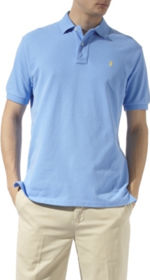 RALPH LAUREN Classic weathered mesh polo shirt